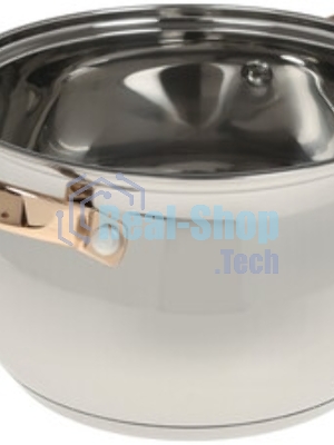 Набор посуды Kelli KL-4206 6 пред.(Кастрюля с жаропрочной стекл. крышкой 2.1 л. Кастрюля с жаропрочной стекл. крышкой 3 л. Кастрюля с жаропрочной стекл. крышкой 4 л. Высококачественная нерж. сталь 18/10. 5-ти слойное капсульное дно.)