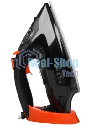 Утюг BRAYER BR4007 черный/оранжевый, 3100 Вт, 35 г/мин, 160 г/мин, 265 мл