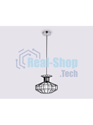 Светильник Ambrella light TR5850 BK/CL черный/прозрачный E27 max 40W D240*1200