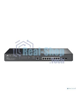 Коммутатор управляемый TP-Link SG3210XHP-M2 JetStream уровня 2+ с 8 портами PoE+ 2,5 Гбит/с и 2 портами SFP+