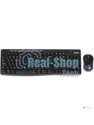 Комплект клавиатура+мышь Logitech MK270 беспроводной, USB, 1000 DPI, чёрный