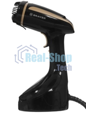 Отпариватель Brayer BR4125 черный, 1700 Вт, 25 г/мин, 280 мл