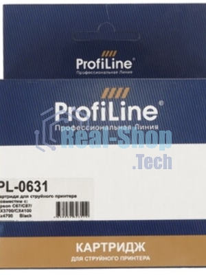Чернила ProfiLine PL-T0631/T0731/T0921/T1281 для принтеров Epson C67/C79/C87/C91/CX3700/4100/4300/4700/3900/3905/4900/TX106/109/T117/119/T26/T27 S22/SX125/130/420W/425W/Office BX305F/BX305FW черный водн 100 мл