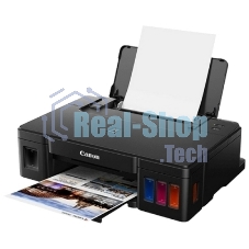 Принтер струйный Canon PIXMA G1410, 4-цветный струйный СНПЧ A4, 8.8 (5 цв) изобр./мин, 4800x1200 dpi, подача: 100 лист., USB, печать фотографий, печать без полей