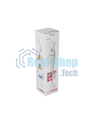 Блендер погружной Bosch MSM 6B150 белый, 300 Вт, 1 скорость, турбо