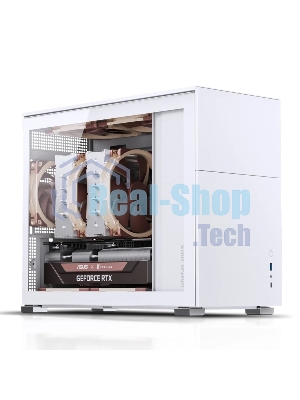 Компьютерный корпусMini-Tower/ Case JONSBO D31 STD, Mini-Tower, TG, no fan, 1xUSB-A 3.2 + 1xUSB-C 3.2, mATX, mDTX, mITX белый
