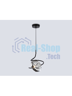 Светильник Ambrella light LH15001 BK/SM черный/дымчатый G9 max 40W D190*1400