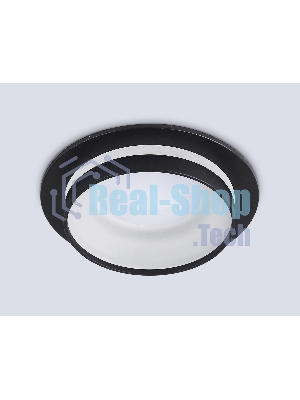 Светильник Ambrella light TN30708 BK черный GU5.3 D92*36