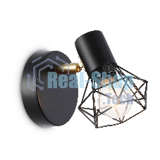 Светильник Ambrella light TR8655 BK/GD черный/золото E14 max 60W 170*100*140