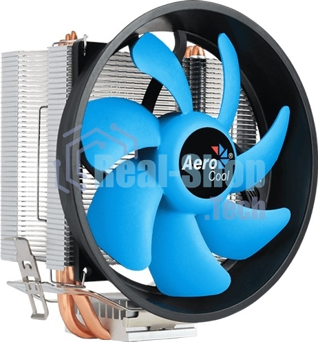 Кулер для процессора AeroCool/Formula Verkho 3 Plus серебристый, 120 мм, алюминий/медь, 2000 об/мин, 26.7 дБ, 4 pin, 125 Вт, 134 мм