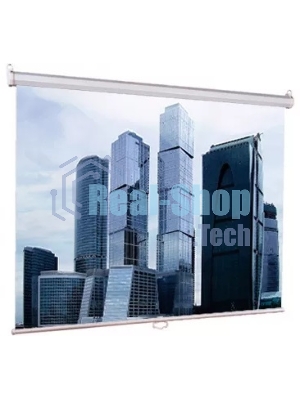 Настенный экран Lumien Eco Picture 142х200см (рабочая область 109х194 см) Matte White восьмигранный корпус, возможность потолочн./настенного крепления, уровень в комплекте, 16:9 (треугольная упаковка)