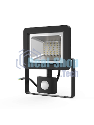 Прожектор светодиодный Gauss Elementary LED 30W 2100lm IP65 6500К с датчиком движения