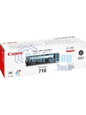 Картридж лазерный Canon Cartridge 718BK (2662B002) черный (3400 стр.) для Canon LBP7200/MF8330/8350