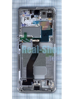 Дисплей для Samsung Galaxy S21 Ultra 5G SM-G998B/DS серебро