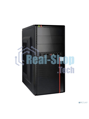 Компьютерный корпус ExeGate EX284038RUS Minitower BA-204U Black, mATX, (AA500, 80мм), 2хUSB+2хUSB 3.0, Audio