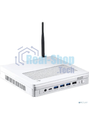 Неттоп MSI Pro DP10 A14MG-014BRU i3 14100 (3.5) UHDG 730 без ОС 2x2.5GbitEth WiFi BT 120W белый (936-B21012-014)