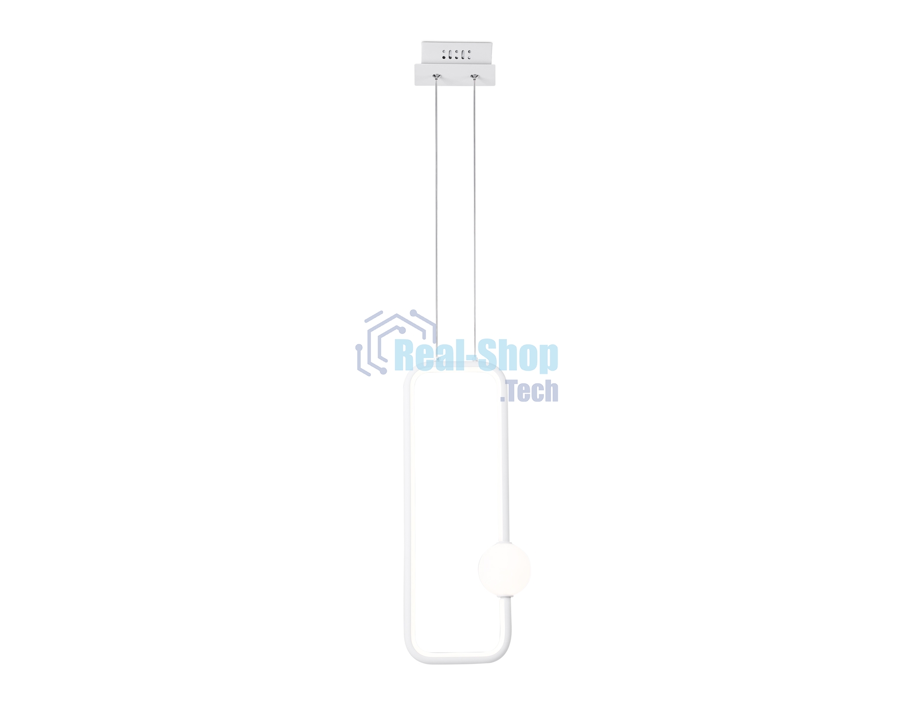 Светильник Ambrella light FL66361 WH белый 19W 4200K 190*80*1000