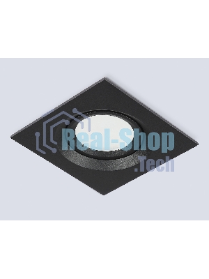 Светильник Ambrella light TN1144 BK черный IP44 GU5.3 95*95*38