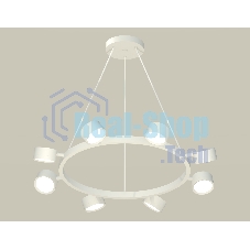 Светильник Ambrella light XB9195150/8 SWH белый песок GX53 (C9195, N8112)