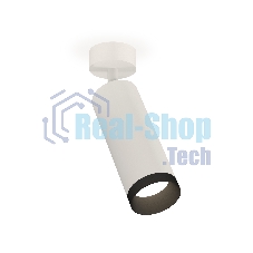 Светильник Ambrella Light XM6342002 SWH/PBK белый песок/черный полированный MR16 GU5.3 (A2202, C6342, N6131)