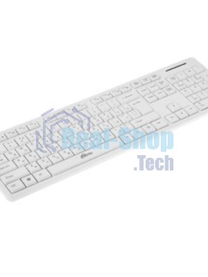 Клавиатура беспроводная Ritmix RKB-304W White