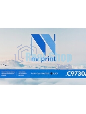 Картридж лазерный NVPrint совместимый HP C9730A черный (без ГАРАНТИИ) для LJ Color 5500/5550 (13000k)