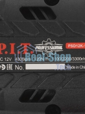 Винтоверт P.I.T. PSD12K-120A/1 аккум. патрон:шестигр.1/4