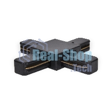 GL7083 BK черный коннектор Х-образный однофазный для соединения трековых шинопроводов