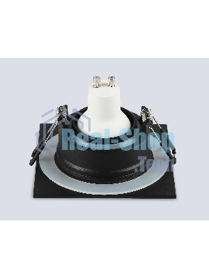 Светильник Ambrella light TN1144 BK черный IP44 GU5.3 95*95*38