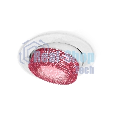 Комплект встраиваемого поворотного светильника Ambrella light XC7651062 SWH/PI белый песок/розовый MR16 GU5.3 (C7651, N7193)