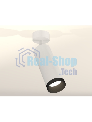 Светильник Ambrella Light XM6342002 SWH/PBK белый песок/черный полированный MR16 GU5.3 (A2202, C6342, N6131)