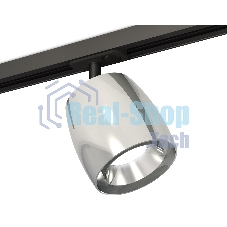 Светильник Ambrella light XT1143001 PSL/SBK серебро полированное/черный песок MR16 GU5.3 (A2537, C1143, N7032)