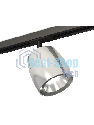Светильник Ambrella light XT1143001 PSL/SBK серебро полированное/черный песок MR16 GU5.3 (A2537, C1143, N7032)