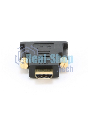 Адаптер (переходник) Gembird HDMI-DVI A-HDMI-DVI-1, 19M/19M, золотые разъемы, пакет