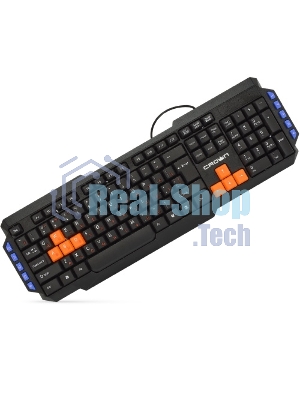 Клавиатура CROWN CMK-483 проводная, USB, черный