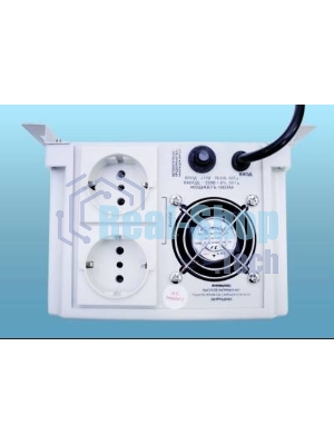Стабилизатор напряжения Powerman AVS 1000P White (1000ВА,8А,КПД 98%, циф. индикация вх./вых. напряж.)