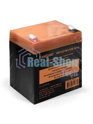 Батарея для ИБП ExeGate HR1221W (12V 5Ah, клеммы F2)