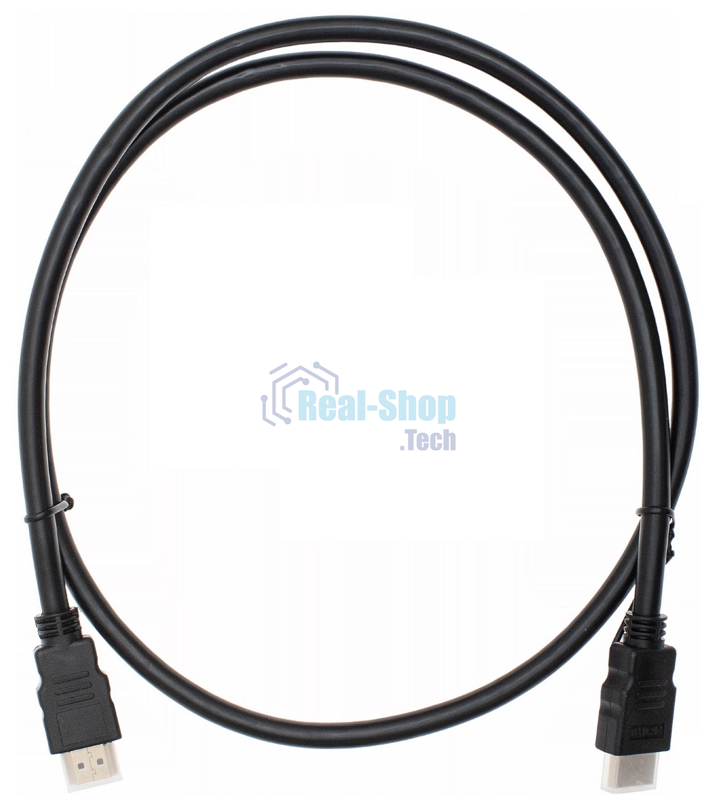 Кабель аудио-видео Cactus CS-HDMI.1.4-1 HDMI (m)/HDMI (m) 1м. позолоченные контакты черный