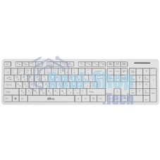Клавиатура беспроводная Ritmix RKB-304W White
