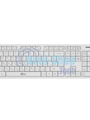 Клавиатура беспроводная Ritmix RKB-304W White