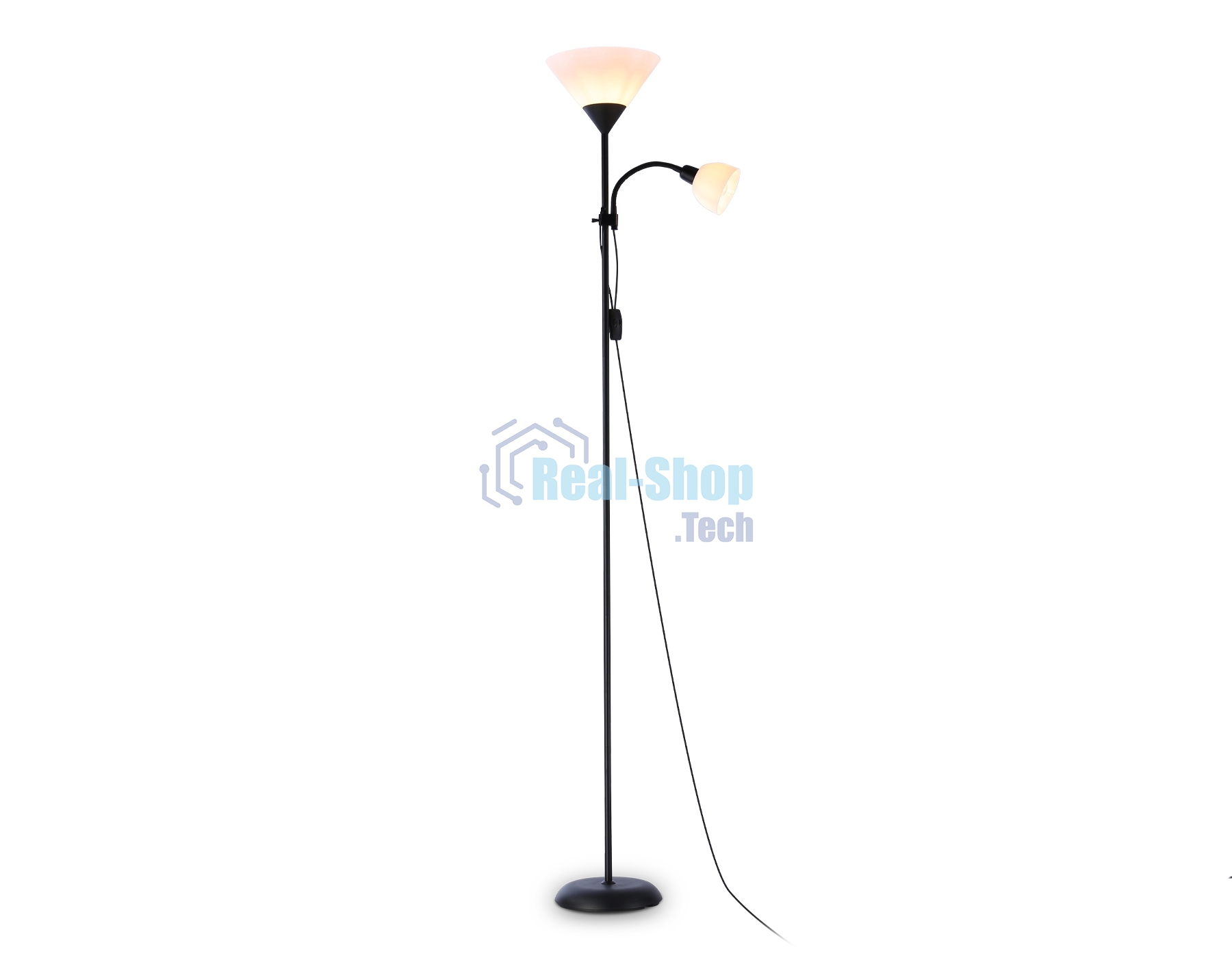 Светильник Ambrella light TR97629/2 BK черный E27+E14 max 40W D245/100*1770
