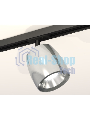 Светильник Ambrella light XT1143001 PSL/SBK серебро полированное/черный песок MR16 GU5.3 (A2537, C1143, N7032)