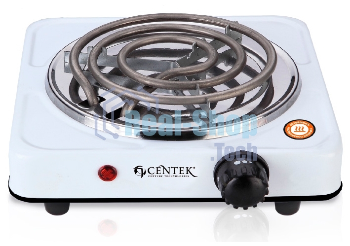 Плита настольная электрическая Centek CT-1508 белый