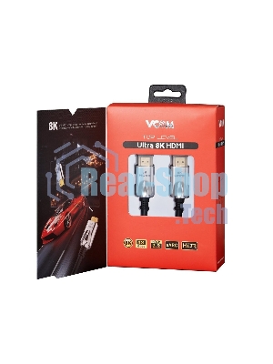 Кабель HDMI 19M/M,ver. 2.1, 8K@60 Hz 1.5m VCOM CG862-1.5M VCOM/TELECOM