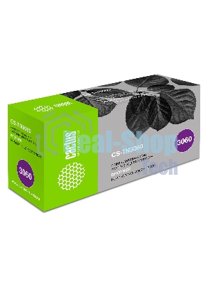 Картридж лазерный Cactus CS-TN3060 черный для Brother HL-5130/5140/5150D/5170DN (6700 стр.)