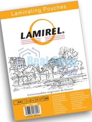 Пленка для ламинирования Lamirel 100мкм A4 (100 шт) глянцевая (LA-78658)