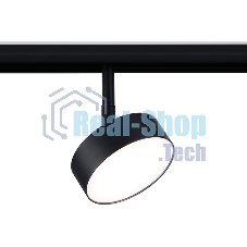 Светильник трековый светодиодный GL3853 BK черный IP20 12W 4200K 48V D95*30