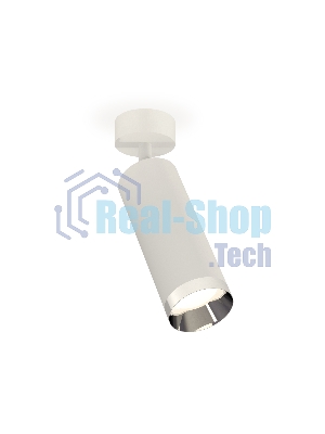 Светильник Ambrella Light XM6342003 SWH/PSL белый песок/серебро полированное MR16 GU5.3 (A2202, C6342, N6132)