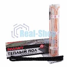Теплый пол (нагревательный мат) Rexant Extra, площадь 0,7 м2 (0,5 х 1,4 метра), 112Вт, (двух жильный)