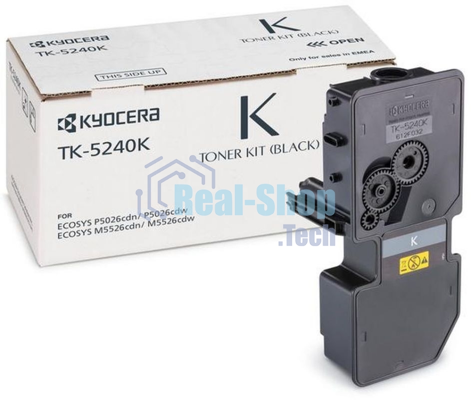 Картридж лазерный Kyocera TK-5240K (1T02R70NL0) черный для P5026cdn/P5026cdw, M5526cdn/M5526cdw 4000 стр.